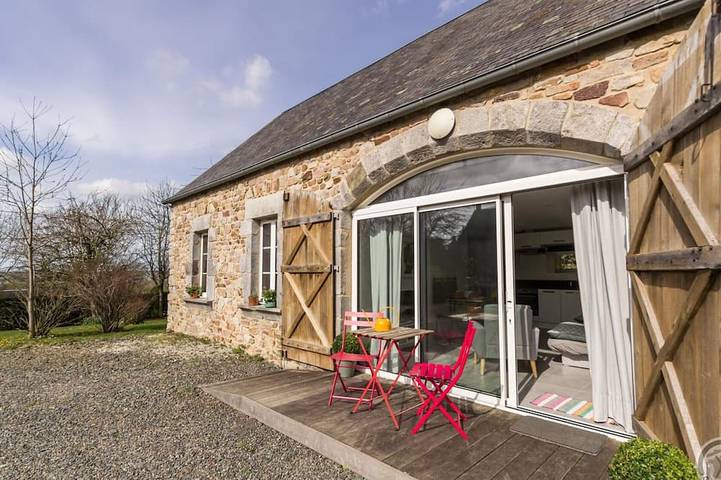 Gîte pour 4 personnes, avec jardin
