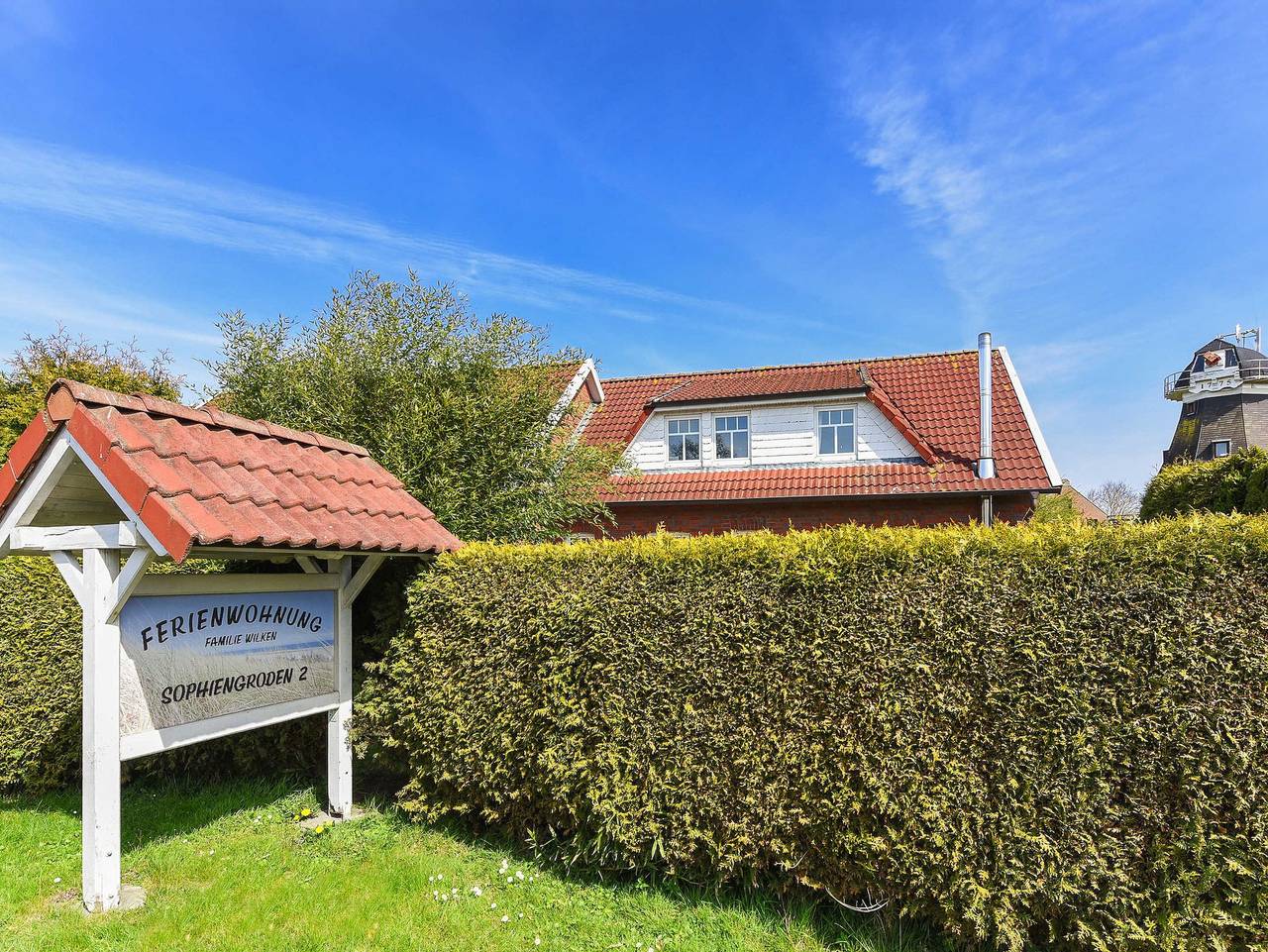 Ganze Ferienwohnung, Haus Friesische Weite im Wangerland - Ferienwohnung Mühlenblick in Neugarmssiel, Wangerland
