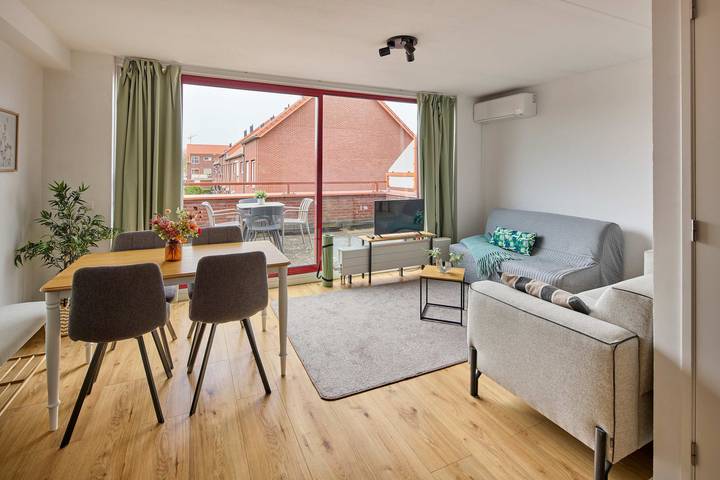 Vakantieappartement voor 4 personen, met balkon/terras, kindvriendelijk in Nijmegen