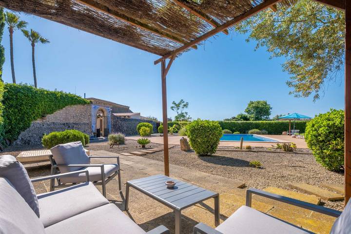 Finca Son Costa - Villa con piscina privada en Montuiri con Wifi Gratis in Montuiri, Interior de Mallorca