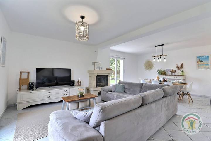 Maison de vacances pour 6 personnes, avec Terrasse ainsi que Jardin et Vue à Mont-Dol