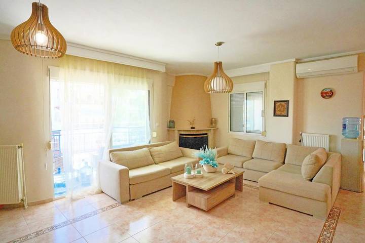 Appartement de vacances pour 7 personnes, avec Balcon ainsi que Terrasse et Vue