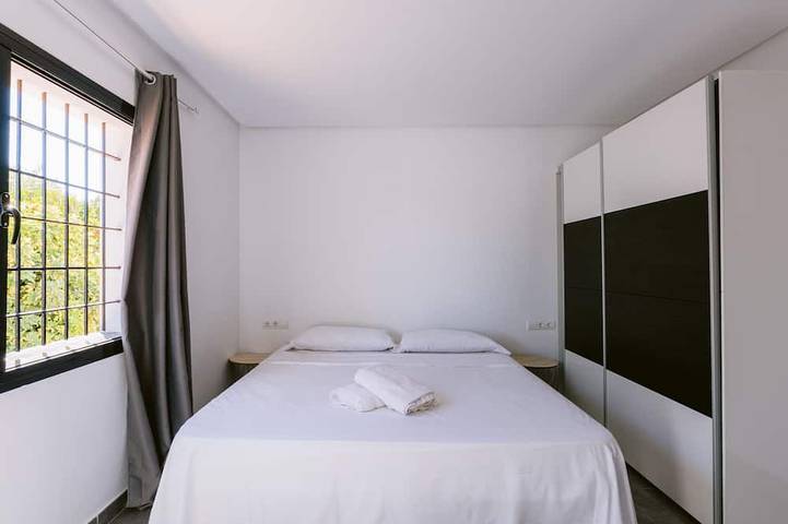 Villa Torres 10 minute walk from Playa den Bossa in Sant Josep de sa Talaia, Ibiza du Sud