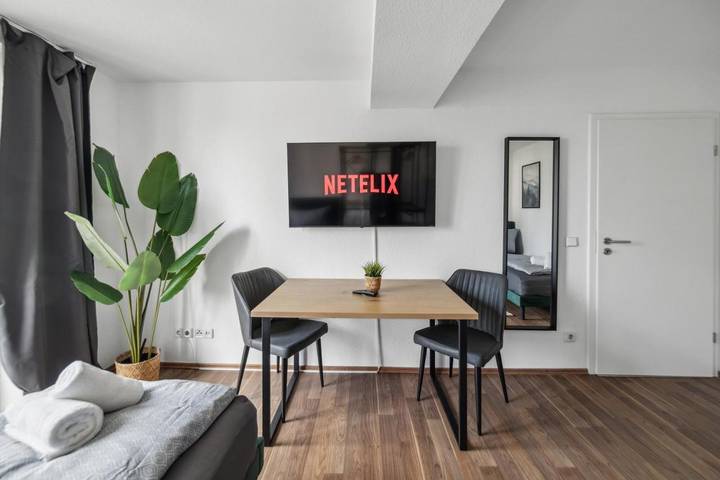 Ferienwohnung für 4 Personen, mit Ausblick und Garten, mit Haustier in Merseburg - 3