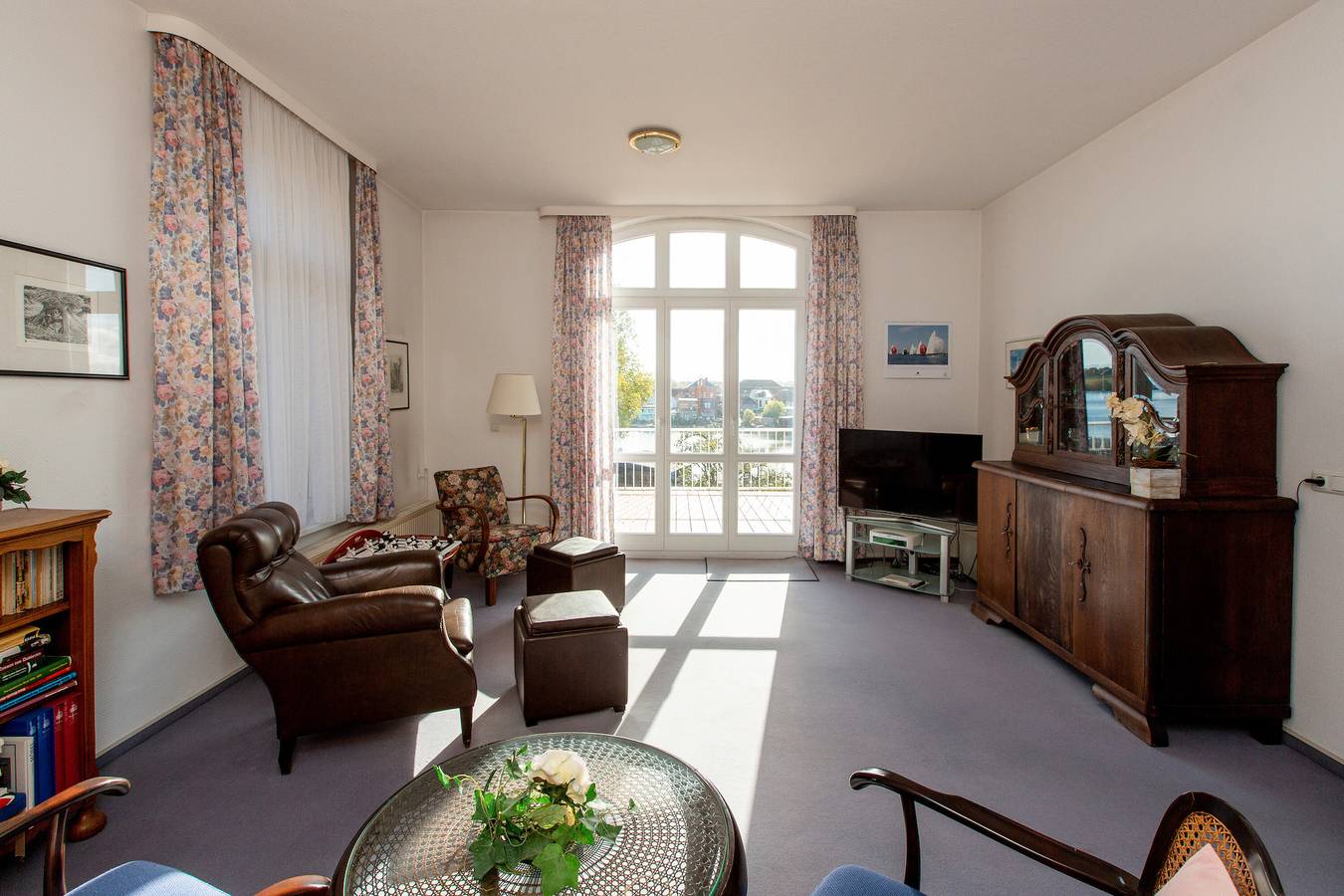 Ganze Wohnung, Ferienwohnung 'Blanck 1' mit Seeblick, privater Terrasse und Wi-Fi in Malchow, Fleesensee