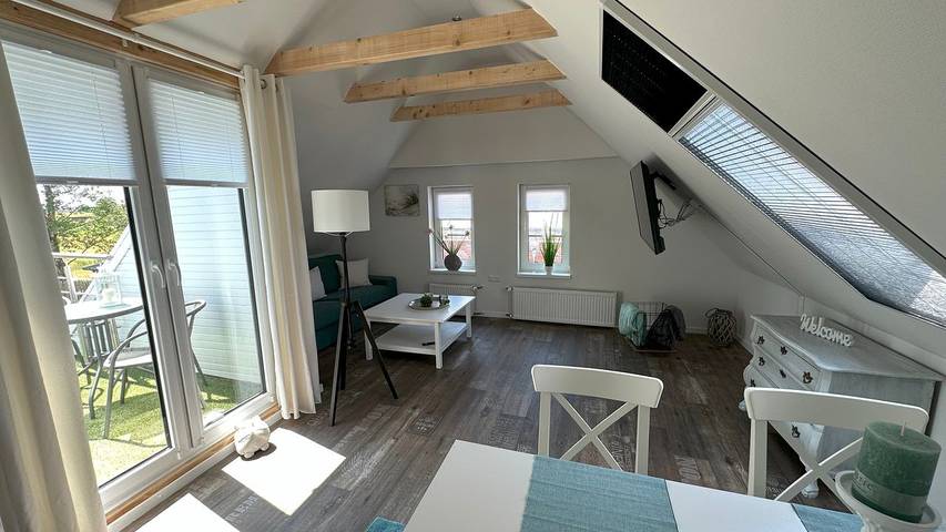 Ferienwohnung für 2 Personen, mit Balkon in Osteel