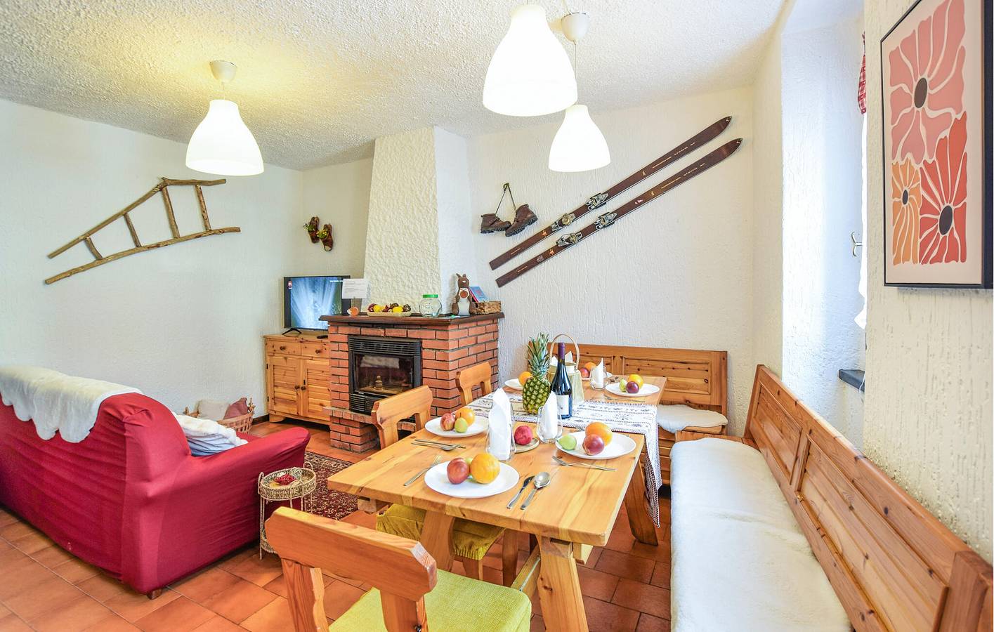 Apartamento vacacional entero, Acogedor apartamento de esquí cerca de remontes y restaurantes in Ponte di Legno (Town), Ponte di Legno