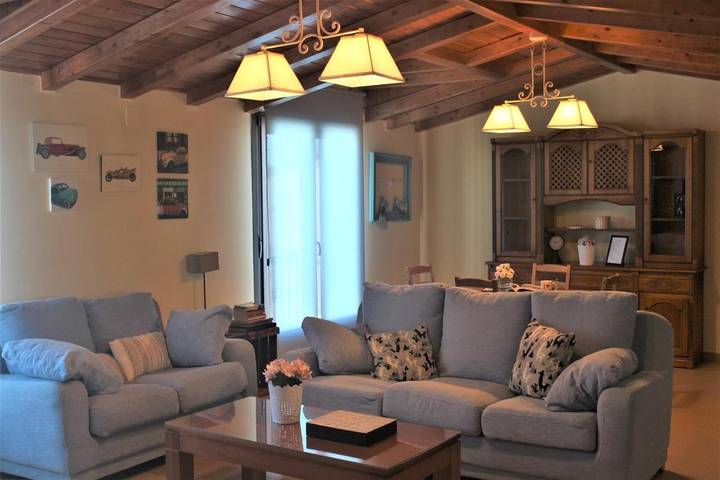 Apartamento para 4 personas, con Balcón además de Jacuzzi y Vistas en El Toboso