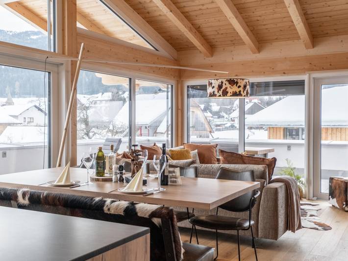 Ganze Wohnung, Geräumiges Penthouse Nahe Skilift und Piste in St. Georgen ob Murau, Sankt Georgen am Kreischberg
