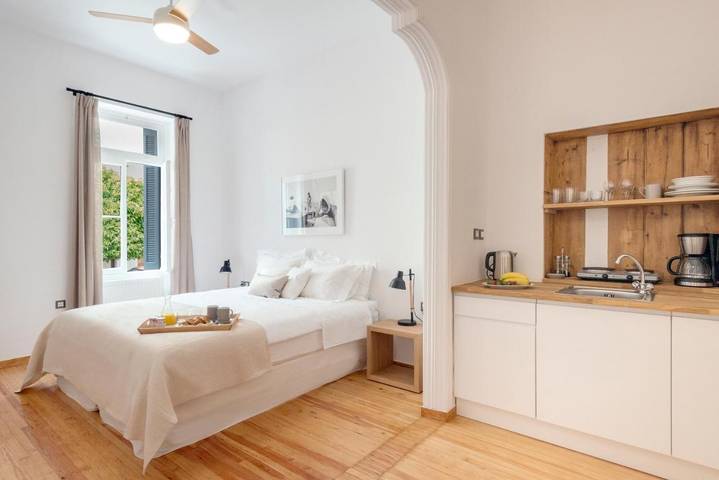Appartement de vacances pour 4 personnes, avec Terrasse et Jardin