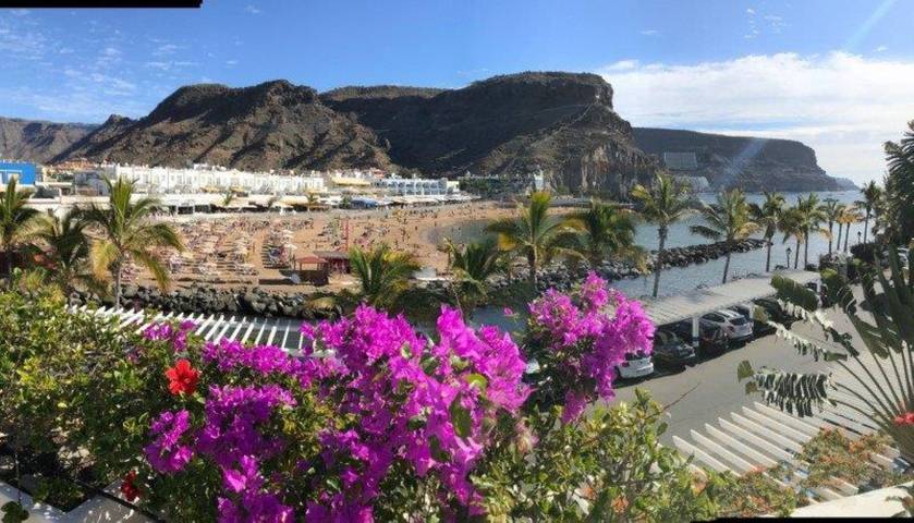 Ferienwohnung für 4 Personen, mit Meerblick und Balkon/Terrasse in Puerto de Mogan