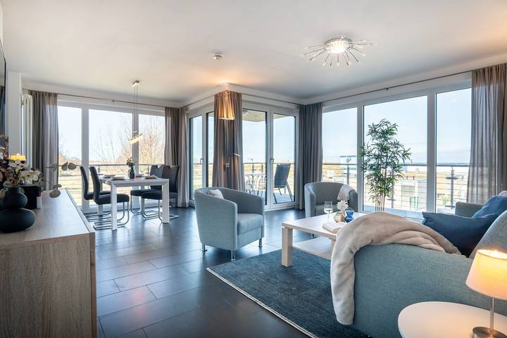 Ferienwohnung für 4 Personen, mit Balkon und Meerblick - 1