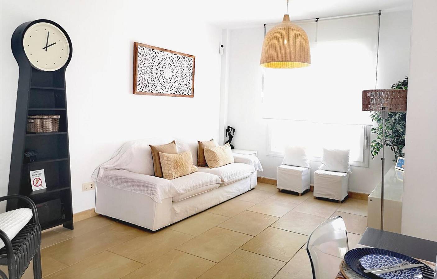 Appartement entier, Appartement 'El Refugio Del Mar' avec balcon, Wi-Fi et climatisation in Playa Zahara de los Atunes, Barbate