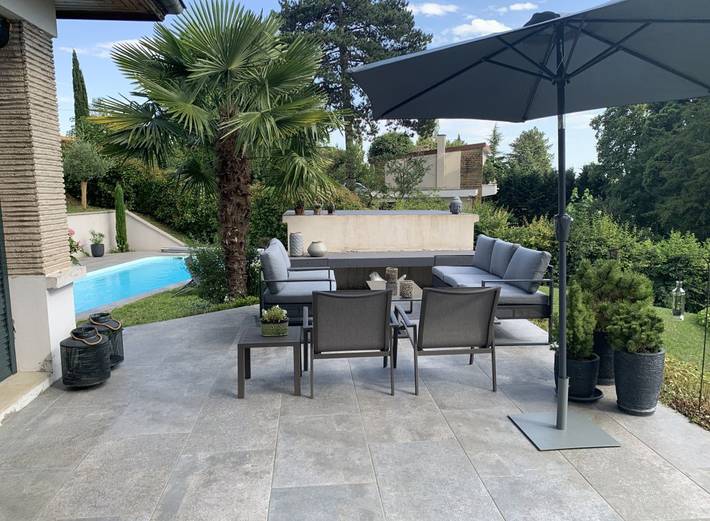 Chambre d’hôte pour 2 personnes, avec jardin et piscine à Saint-Cyr-au-Mont-d'Or