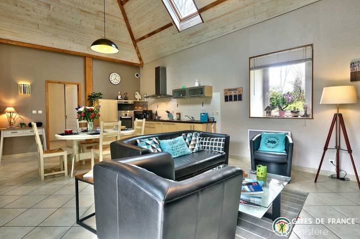 Gîte für 4 Personen, mit Terrasse und Garten