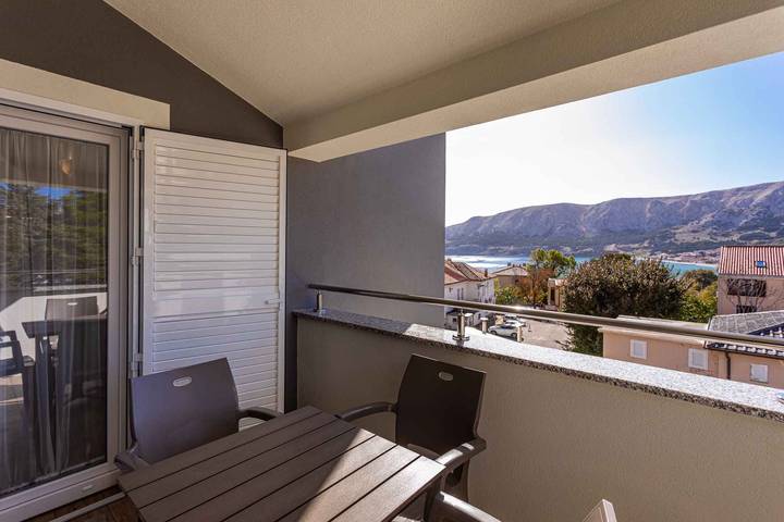 Ferienwohnung für 3 Personen, mit Balkon - 1