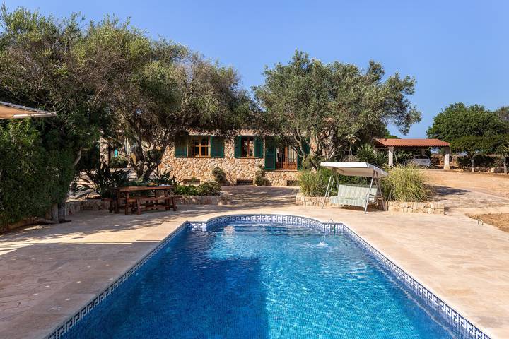 Casa rural para 8 personas, con Jardín en Santanyí