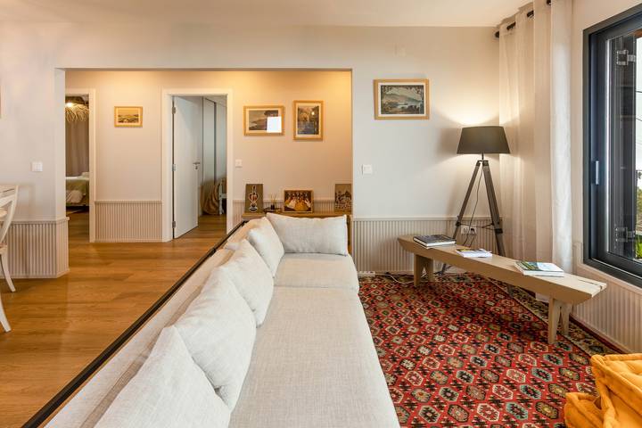 Ganze Wohnung, Ferienwohnung 'Referta Apartamento T2' mit Meerblick, Gemeinschaftsgarten und WLAN in Prazeres, Madeira