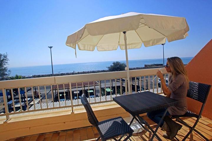 Hôtel pour 2 personnes, avec Terrasse dans Portiragnes Plage