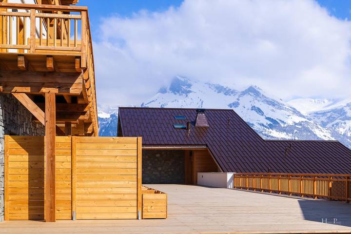 Holiday rental for 2 people, with sauna and terrace in Combloux