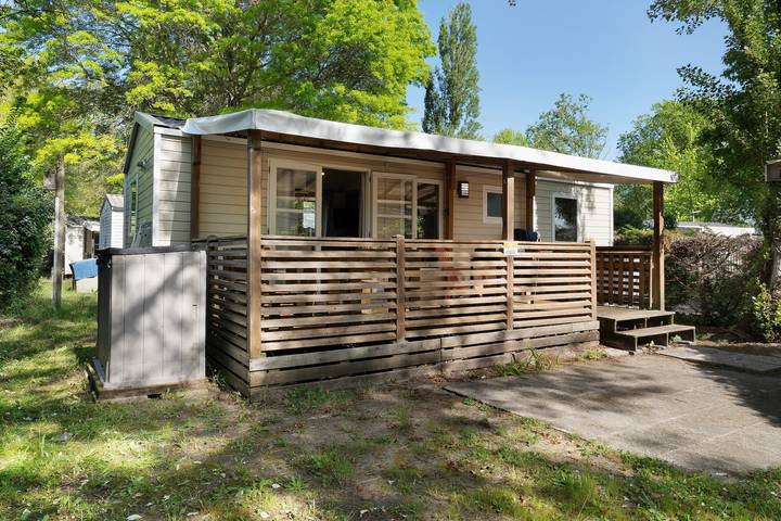 Mobil home pour 6 personnes, avec Jardin et Bassin pour enfant à Aureilhan