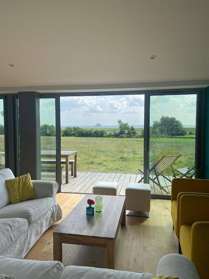 Appartement entier, Appartement 7 personnes, splendide vue in Genêts, Baie du Mont-Saint-Michel