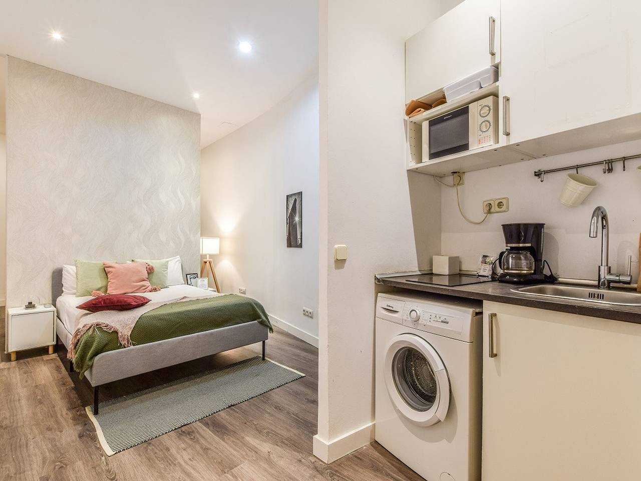 Studio entier, Studio moderne à Madrid avec climatisation et wifi pour 4 personnes in Centro (Madrid), Madrid
