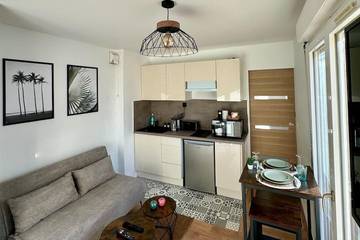 Gîte pour 3 personnes, avec balcon et vue dans Bois Guillaume