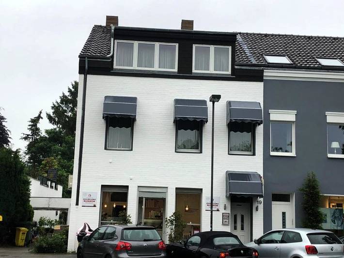 BnB für 2 Personen, mit Ausblick in Düsseldorf