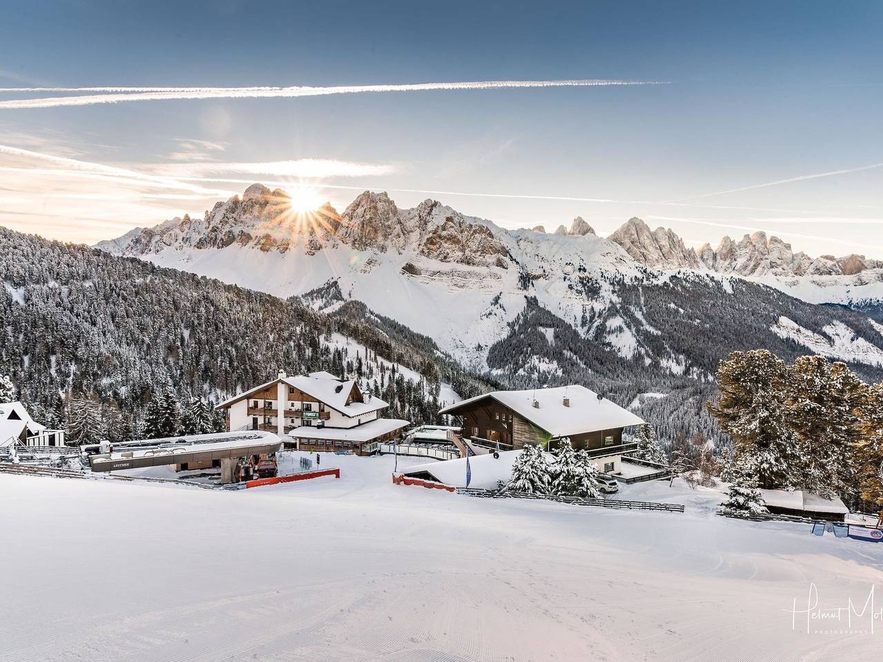 Berghotel Schlemmer Skihütte - Chalet Rustico Dolomites in Afers, Brixen