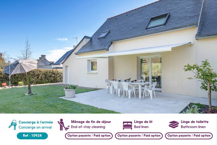 Location de vacances pour 6 personnes, avec terrasse et jardin dans Penvins - 2