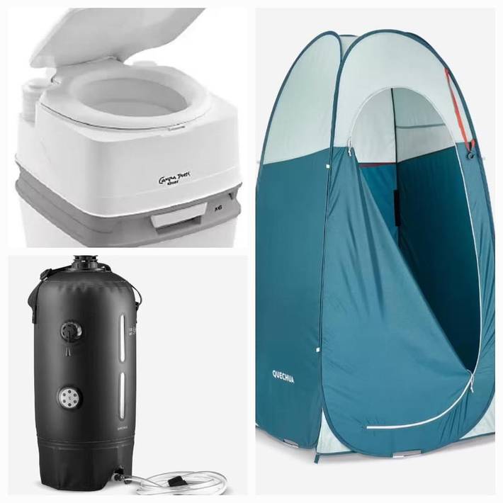 Tente pour 4 personnes, avec jardin et vue