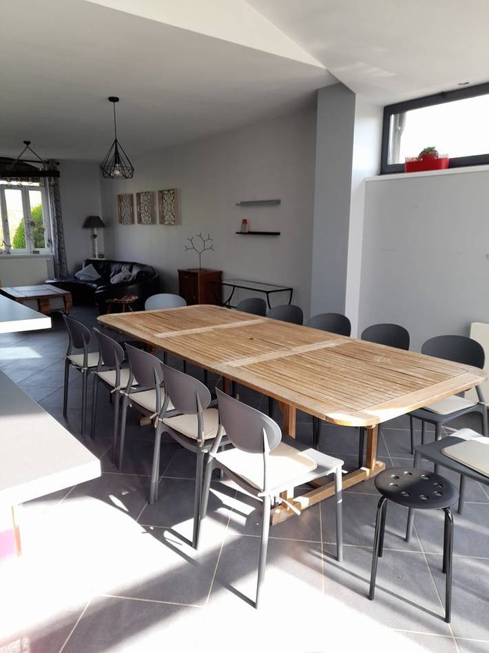 Gîte pour 16 personnes, avec terrasse et jardin, animaux acceptés à Avesnelles - 4