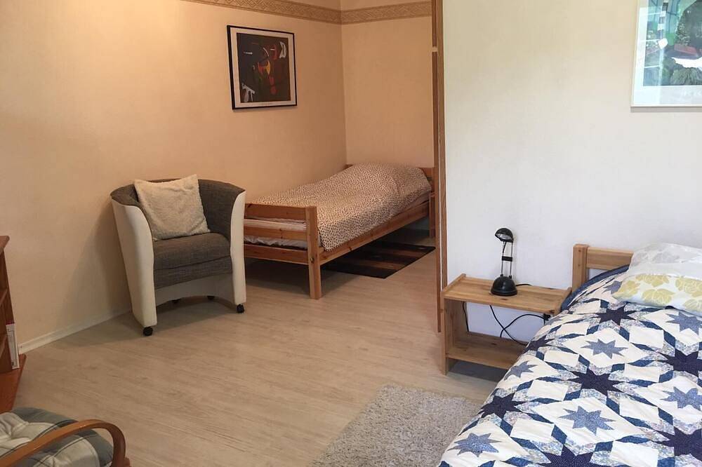 Ferienbungalow (Rmh) mit 3 Schlafzimmern zwischen Wald und Wiesen, Ortsrand in Hechthausen, Cuxland