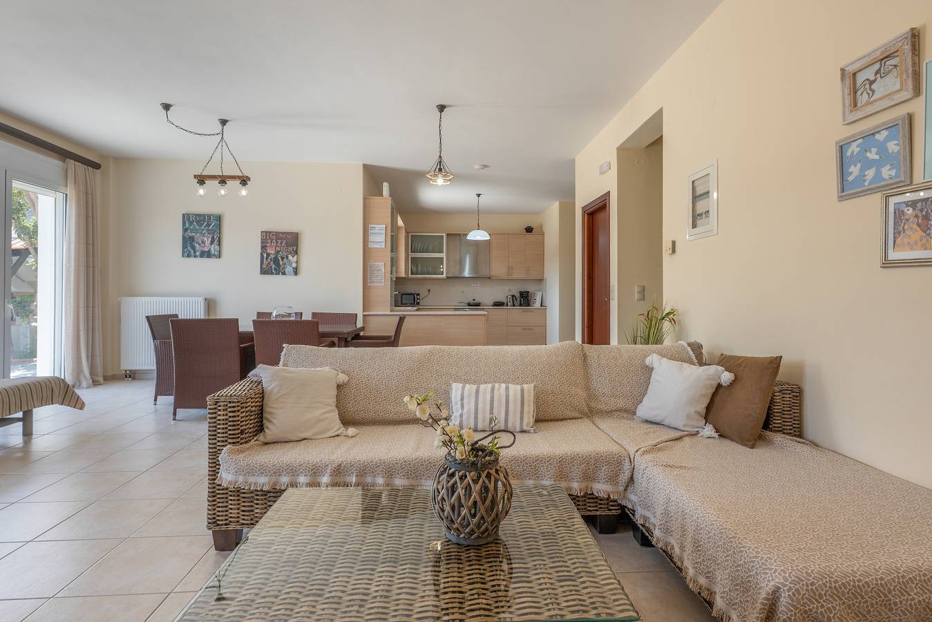Ferienhaus 'Villa Melenia 1' mit privatem Pool, 5 Min. zum Meer, Wlan & Klimaanlage in Agia Pelagia, Achlada
