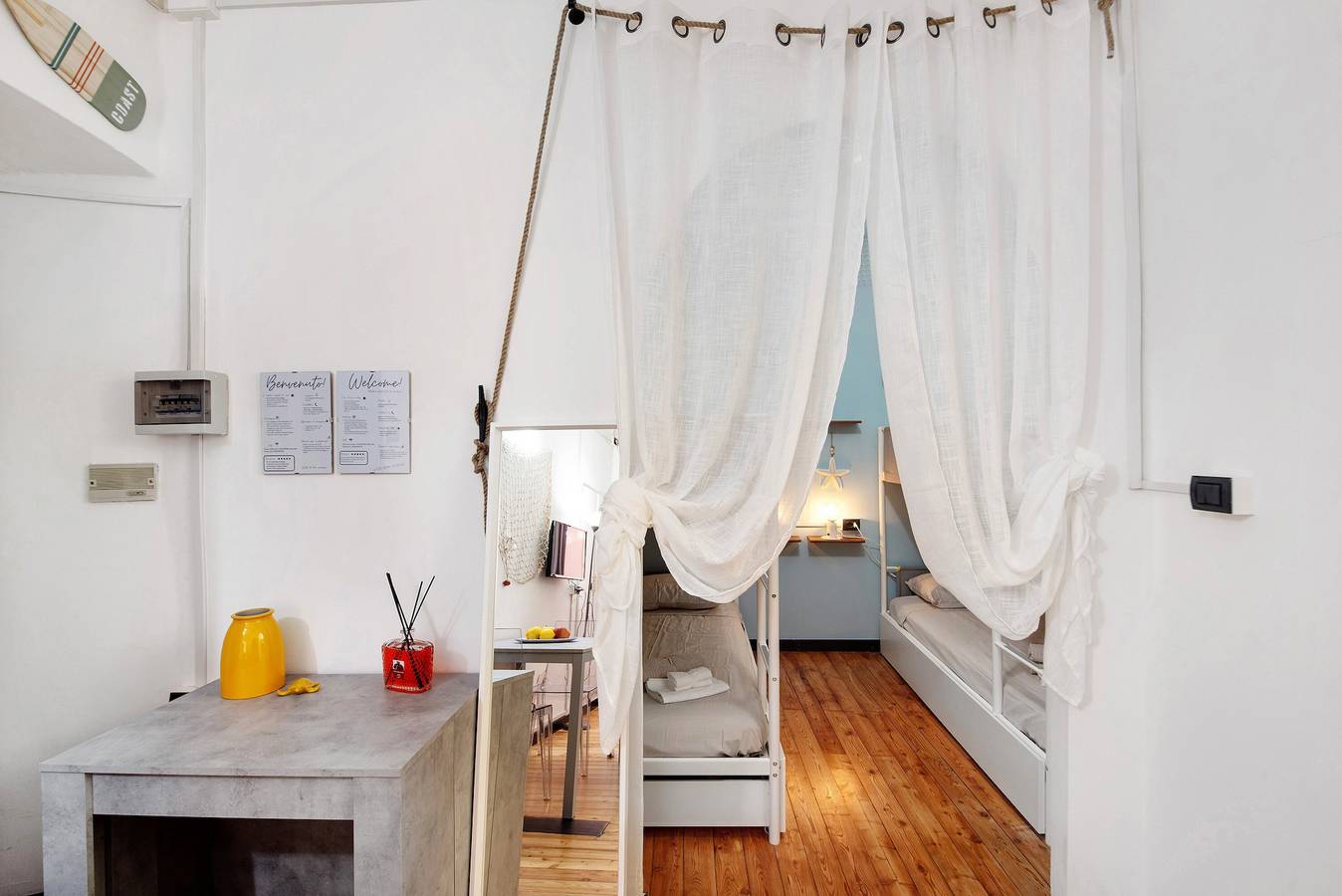 Entire apartment, Apartment 'Baia Del Silenzio Beach' with Wi-Fi and Air Conditioning in Sestri Levante (City), Sestri Levante
