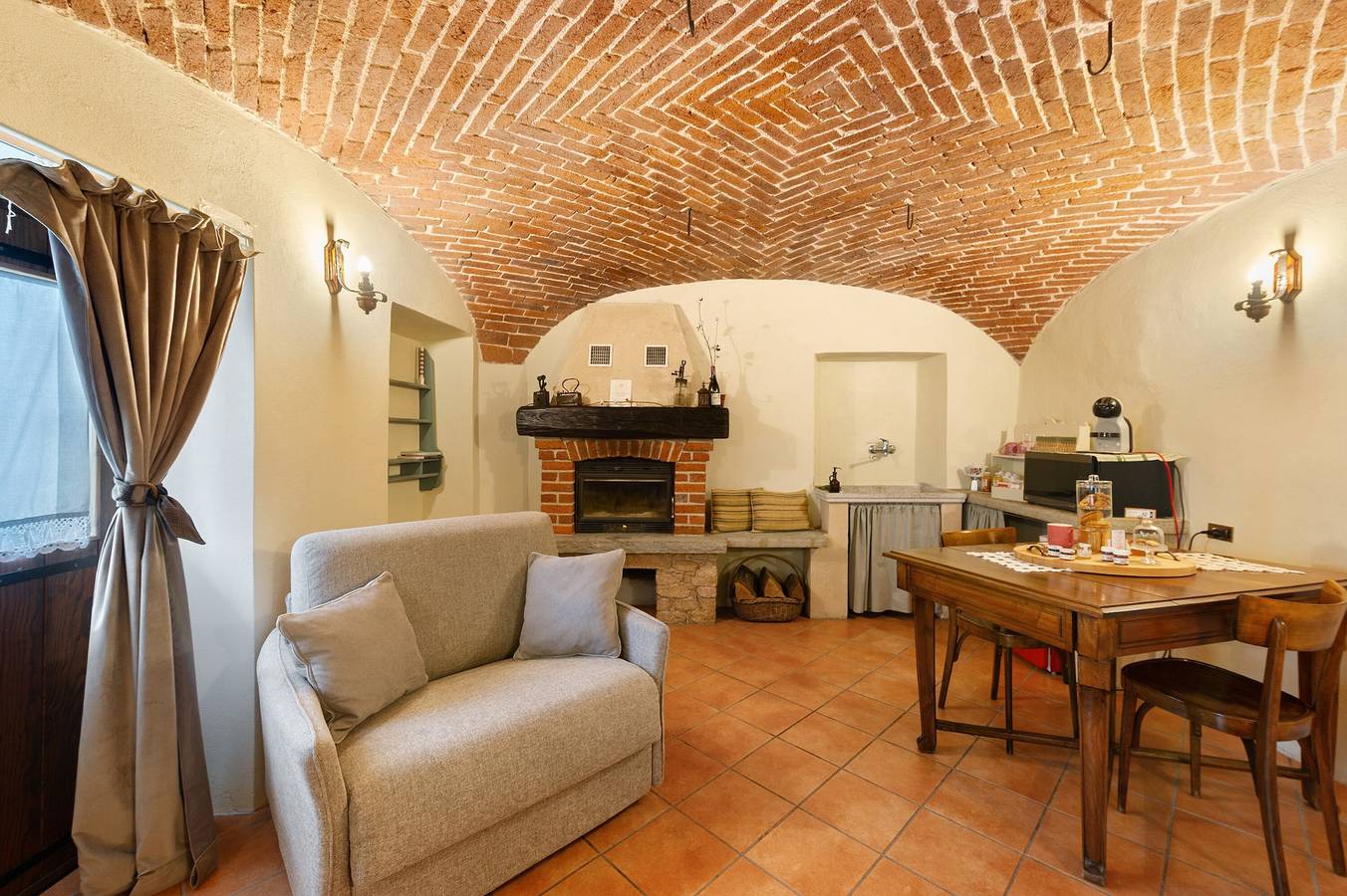 Zimmer „La Casba del Bruno Selvago“ mit Bergblick, Gemeinschaftsgarten und Wlan in Lessona, Biella Provinz