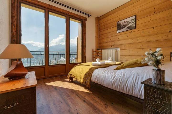 Ganze Wohnung, Passy · Appart 7pax | Vue Vallée Monts | Balcon | Lumineux in Passy, Pays du Mont-Blanc