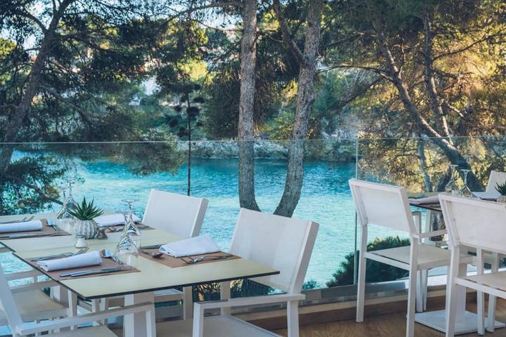 Hotel für 3 Personen, mit Terrasse und Garten sowie Kinderpool und Pool in Font de sa Cala - 4