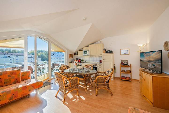 Apartamento de vacaciones para 2 personas, con balcón - 1