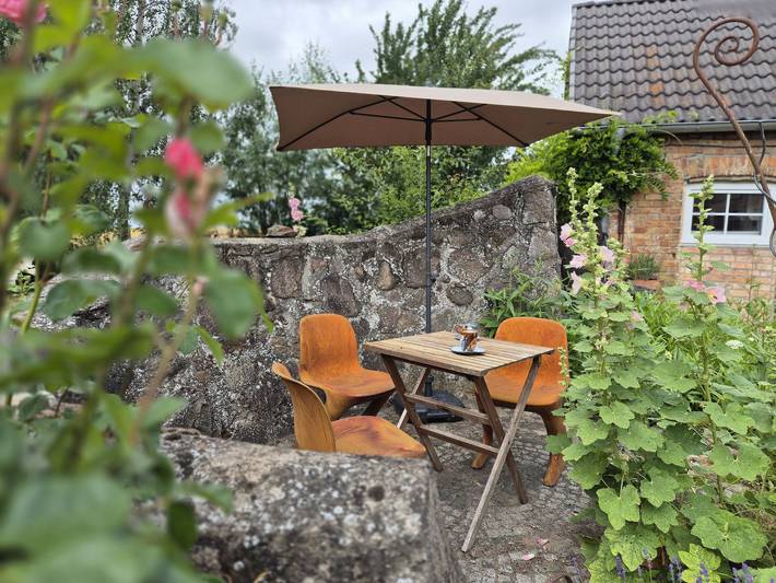 Ferienwohnung für 3 Personen, mit Garten in Borrentin