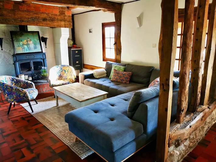 Location de vacances pour 6 personnes, avec jardin et vue à Bonneville-la-Louvet - 4