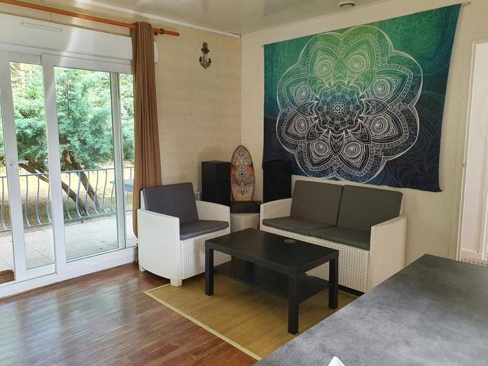 Location de vacances pour 4 personnes, avec balcon et jardin à Saubion - 2