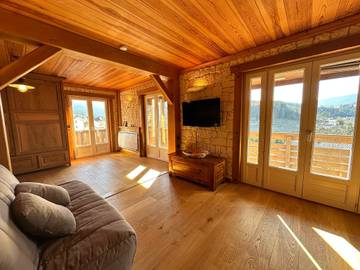 Studio pour 4 personnes, avec balcon dans l' Isère