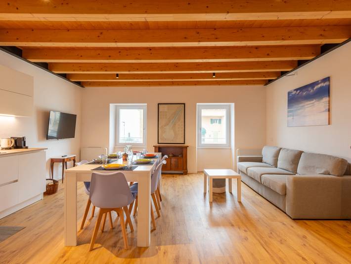 Gîte pour 5 personnes, avec vue sur le lac dans Vénétie