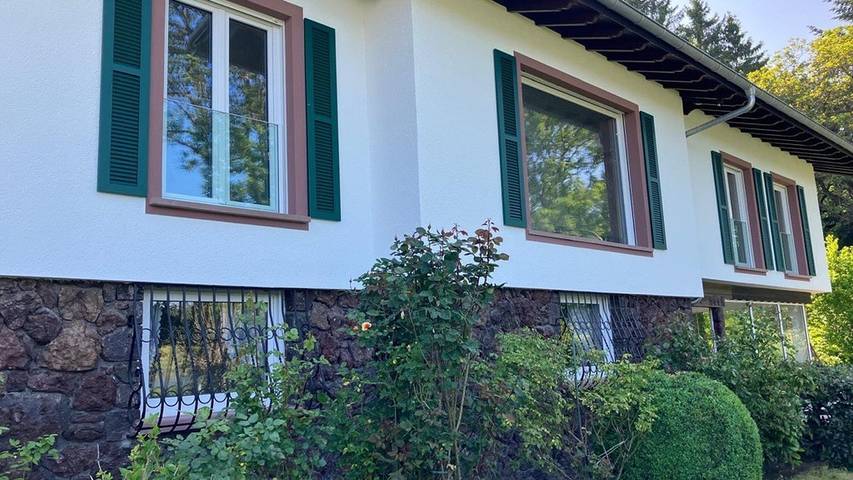 Ferienwohnung für 3 Personen, mit Garten und Terrasse, mit Haustier in Schalkenmehren