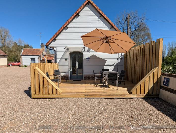 Gîte pour 5 personnes, avec jardin ainsi que terrasse et piscine à Rue (homonymie) - 2