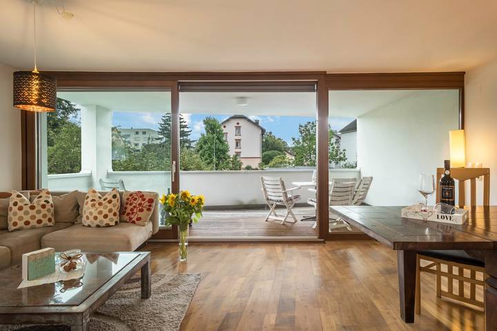 Chalet voor 3 personen, met Balkon