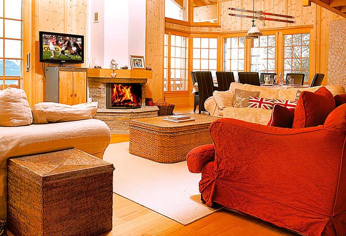 Ferienhaus für 8 Personen, mit Balkon und Ausblick in Nendaz - 4