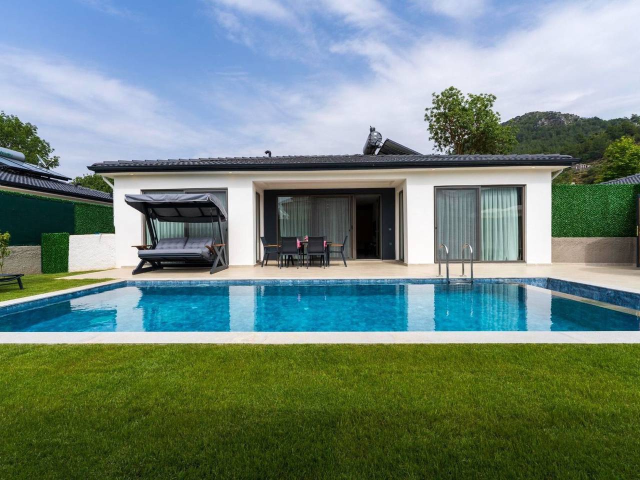 Casa de vacaciones para 6 personas con piscina in Kayaköy, Muğla